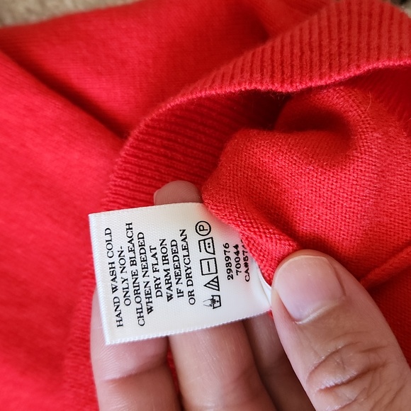 Ann Taylor Orange Sweater - Picture 7 of 7